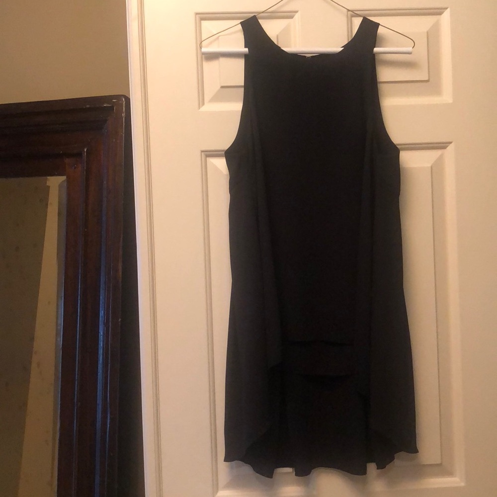 High Low sleeveless black Elizabeth James Tunic